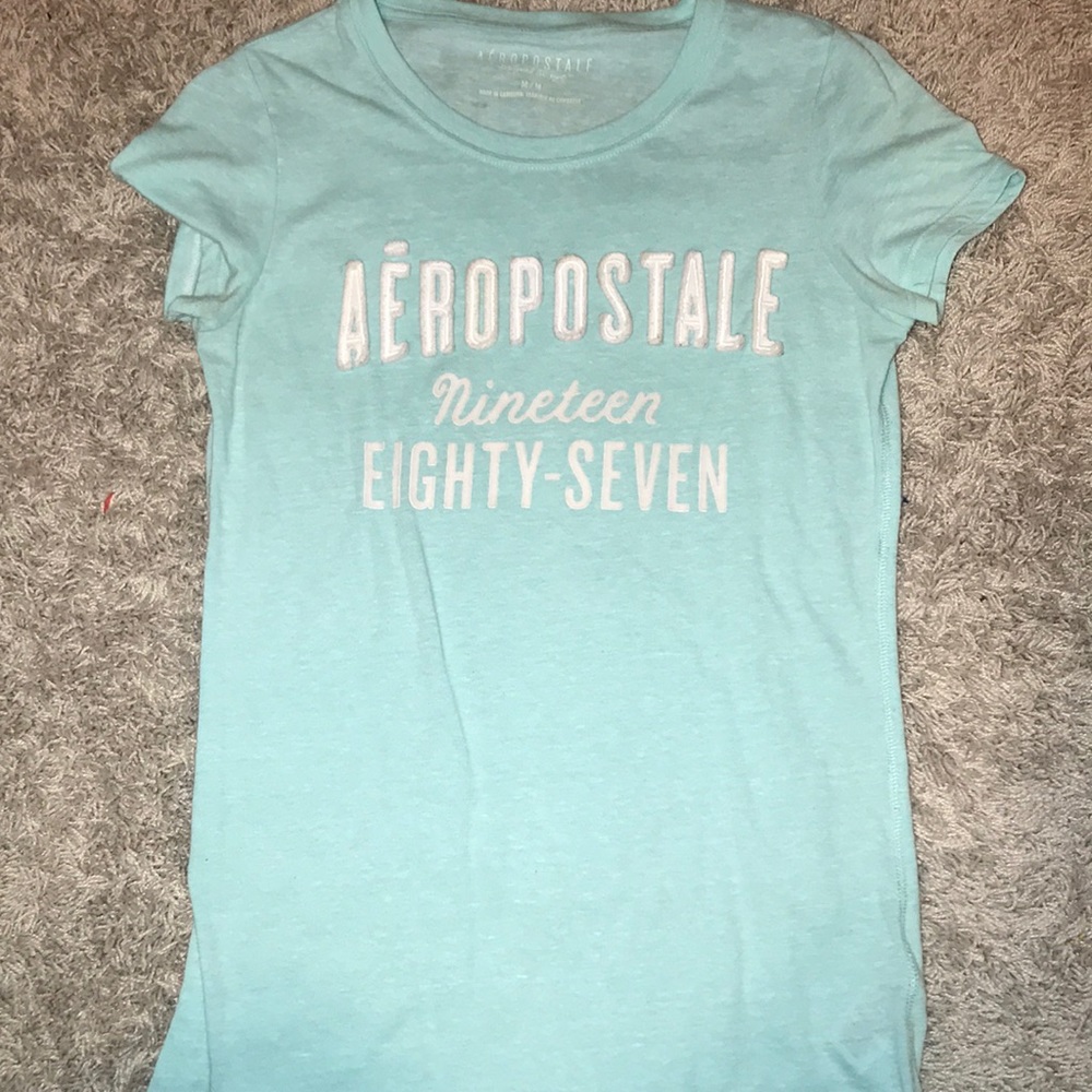 Light blue tee, casual